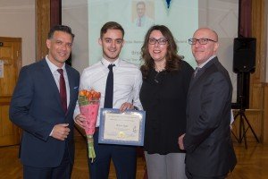 Bryan Rego, Scholarship recipient